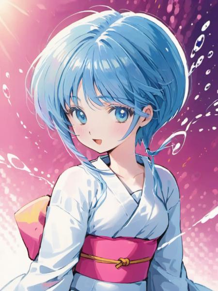 Yukime - Snow spirit from manga (Igoku Sensei Nūbē) - [SDXL & SD1.5]