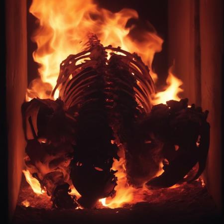 Inside Crematorium