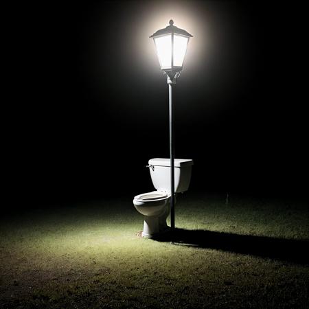 spooky places and spookier toilets