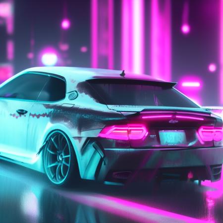 Flonix's Fast but Furios - A Universal Neon Cyber Model of SICK cars and Styles - Model 2.X Embedding