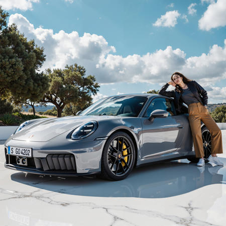 Porsche 911 GTS (2024) [flux]版本v1.0 (ID: 724571)