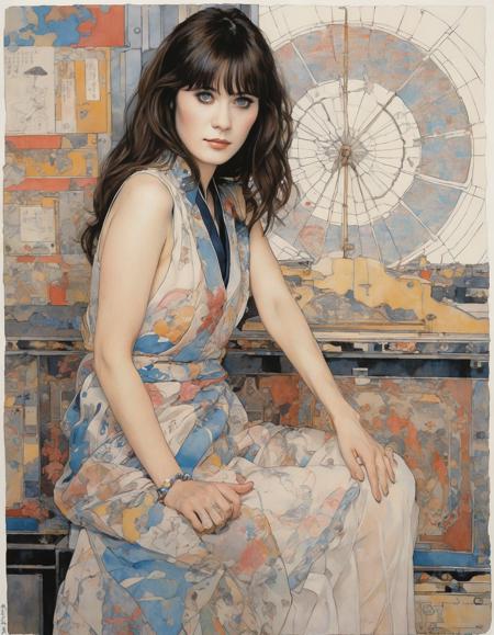 Zooey Deschanel SDXL