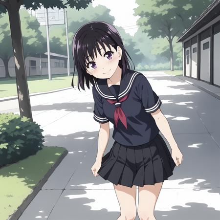 Akiho Taniguchi (Nudist Beach ni Shuugakuryokou de!!) XL pony LORA