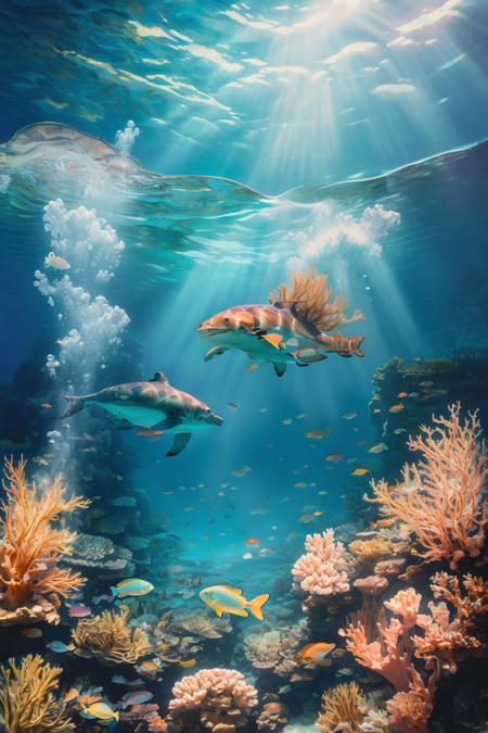 style of underwater sea life 341