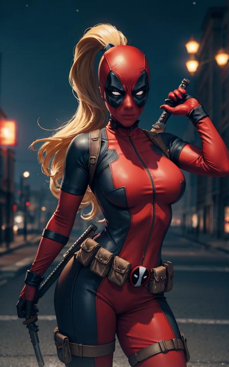 Lady Deadpool | 2 Outfits | Comic Character | ownwaifu