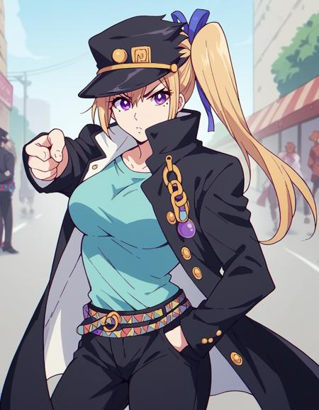 Kujo Jotaro (空条承太郎) (承花) (承太郎) Cosplay - Clothing