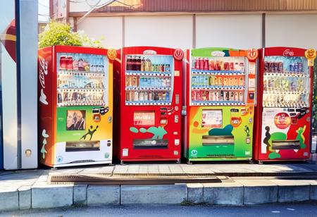 自動販売機1 Vending Machines in Japan PONY