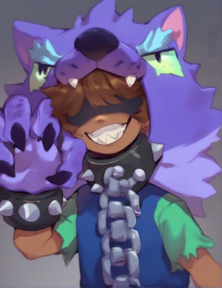 ₍⑅ᐢ..ᐢ₎ Leon (Brawl Stars)