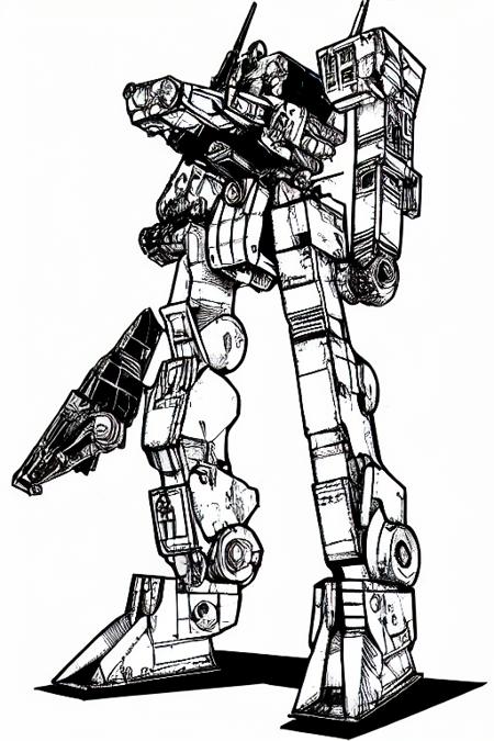 BattleTech Classic 1980's look