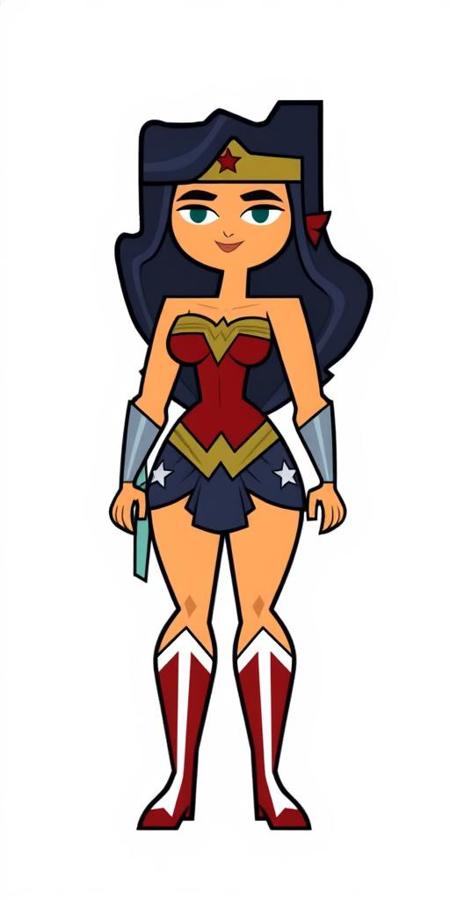 Flux.1 Lora - Total Drama Island character generator