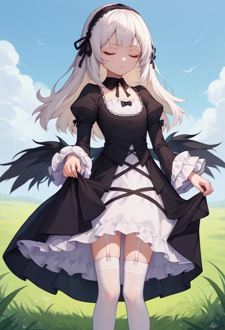 [PonyV6 XL] Suigintou | Rozen Maiden