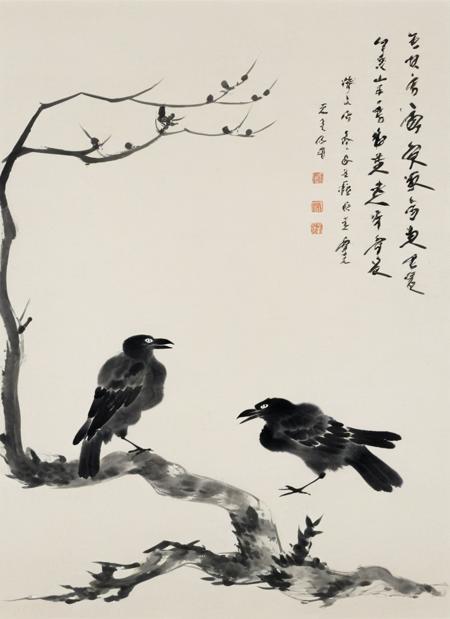 八大山人水墨画风格XL