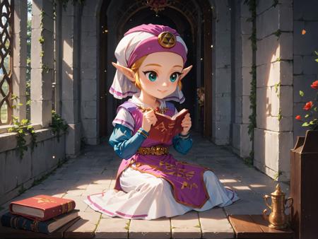Young Zelda (OoT) Illustrious/Pony