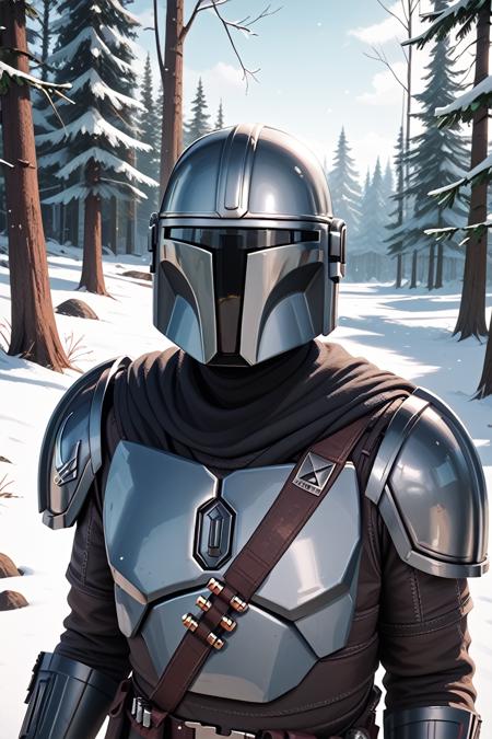 The Mandalorian from Star Wars