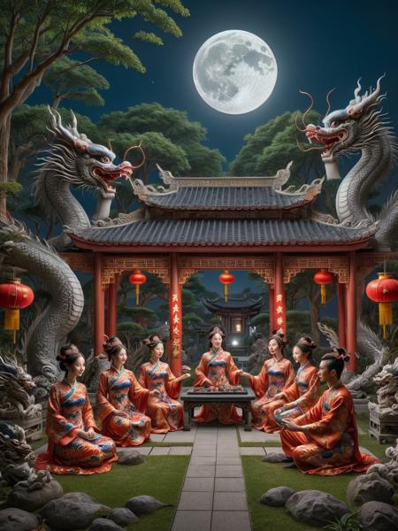 Lunar New Year: Dragon Style SDXL
