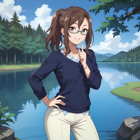 Sanae Kouzuki 香月早苗 // Pony Character LoRA // Sakura Quest サクラクエスト版本v1.0 (ID: 943713)