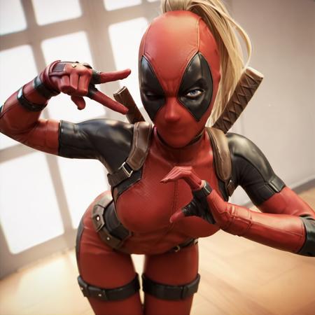 Lady Deadpool - Semi Realistic ... Kinda ...