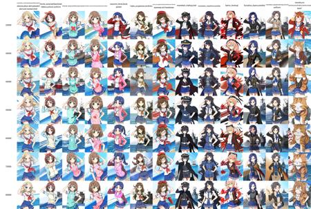 High School Fleet ハイスクール・フリート [Haifuri はいふり] || 58 characters