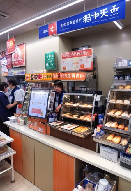 コンビニの店内L PONY