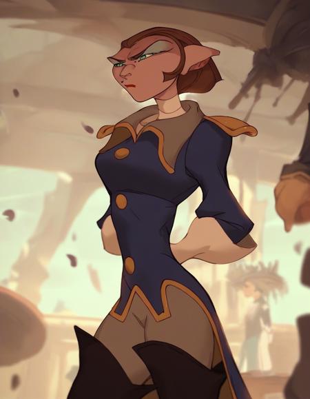 Captain Amelia -Treasure Planet - PonyXL