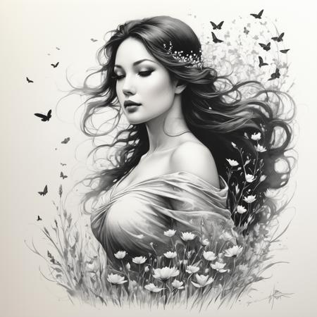 Pencil drawing