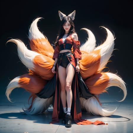 九尾狐女孩 Nine tailed Fox Girl
