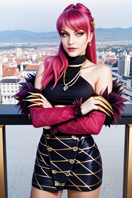 KDA Evelynn League of Legends 2 Outfits | Pony / SD1.5