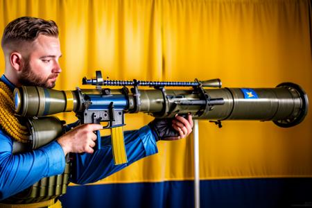 Carl Gustaf 84mm recoilless rifle