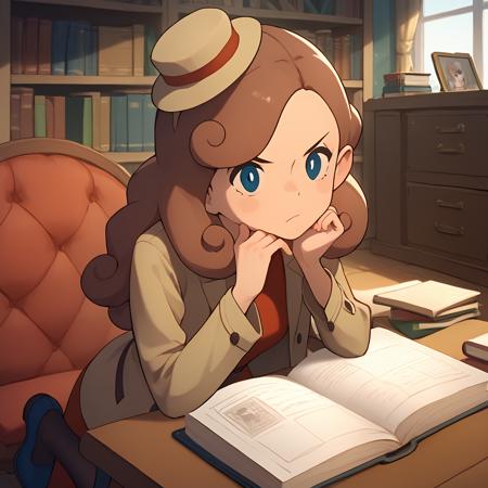 Katrielle Layton カトリーエイル・レイトン // Illustrious/Pony Character LoRA // Layton's Mystery Journey レイトン ミステリージャーニー
