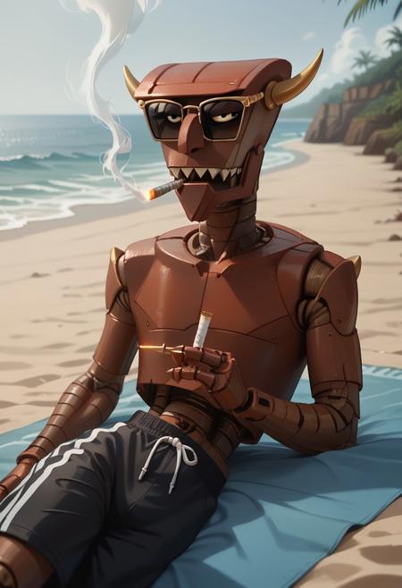 Beelzebot (Robot Devil) - Futurama [PDXL]