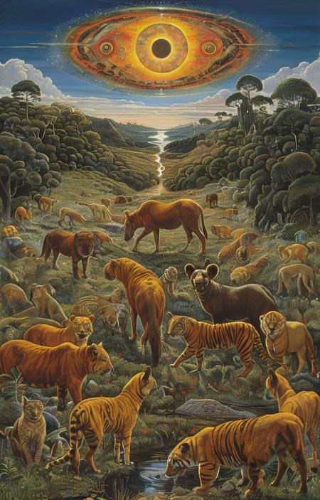 style of Mati Klarwein [SDXL] 376