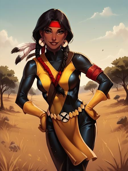Danielle Moonstar (Marvel X-men) COMMISSION by YeiyeiArt