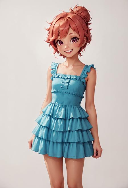 BT Ruffle Mini Dress版本Pony v1 (ID: 493236)