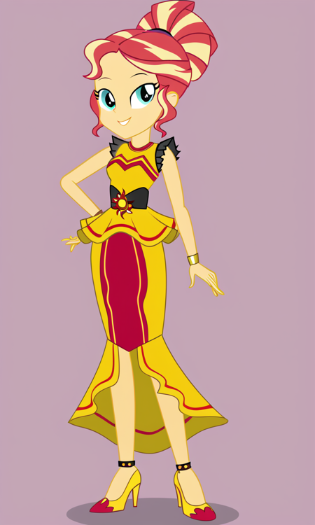 Sunset Shimmer flamenco beta