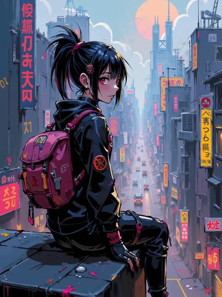 Neon Graffiti FLUX