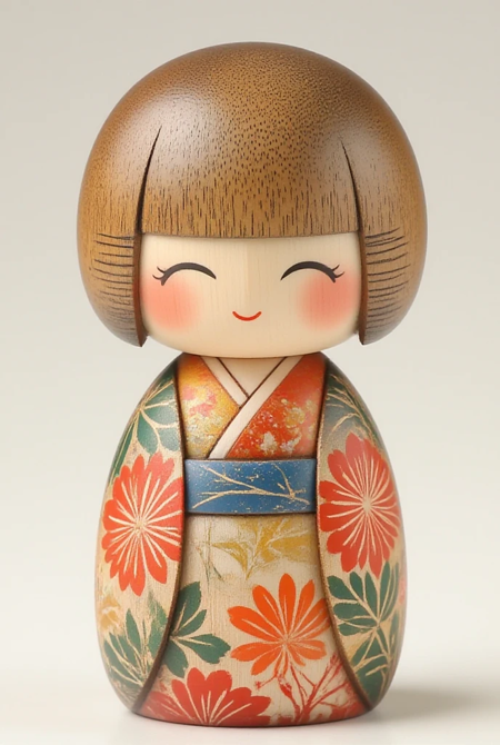 Mini Practice Flux - Kokeshi Doll Style