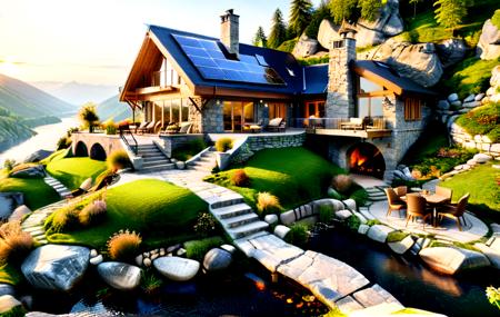 mountain family houses