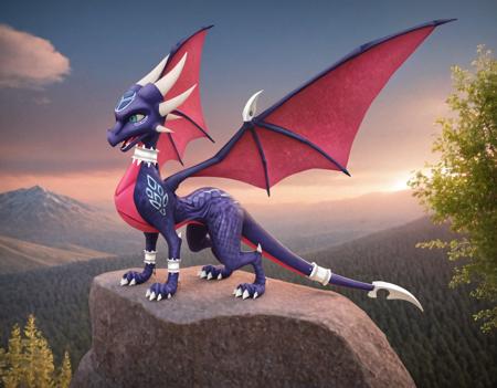Cynder Young【 The legend of Spyro - Dawn of the Dragon 】