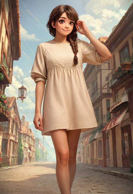 BT Relaxed Mini Dress