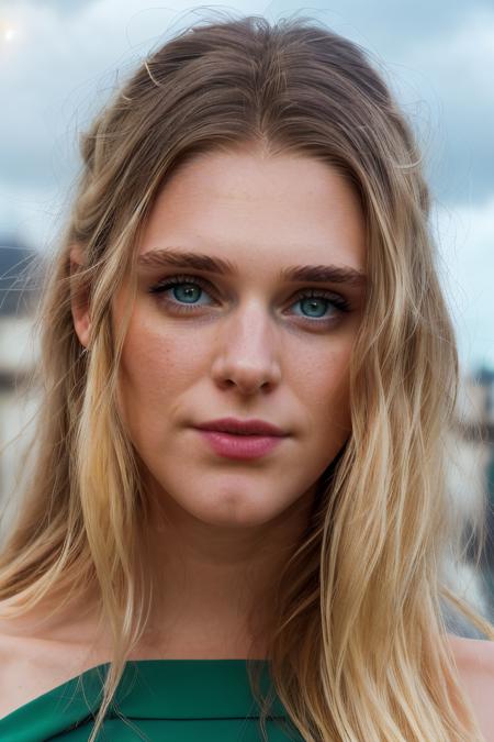 Actress Gaia Weiss (Vikings)
