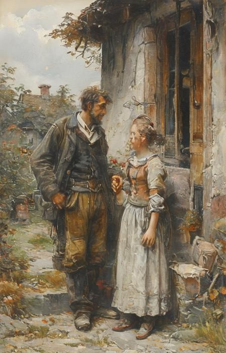 style of Adrianus Eversen [SDXL] 138