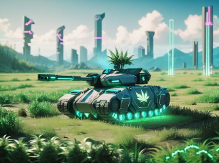420 Futurism LoRA [SD+XL+Pony]