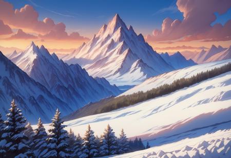 Mountain Background  PonyXL