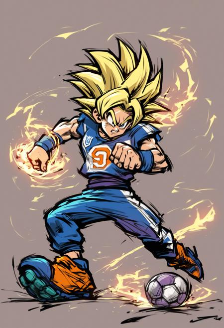 Mario Striker Style | Style LoRA XL (PonyDiffusion)