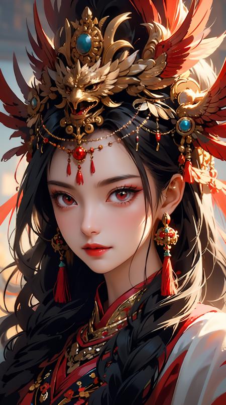 凤冠霞帔 Bonnet and bonnet