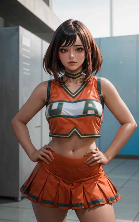 UA Cheerleader Uniform | Clothing Concept | BNHA | ownwaifu