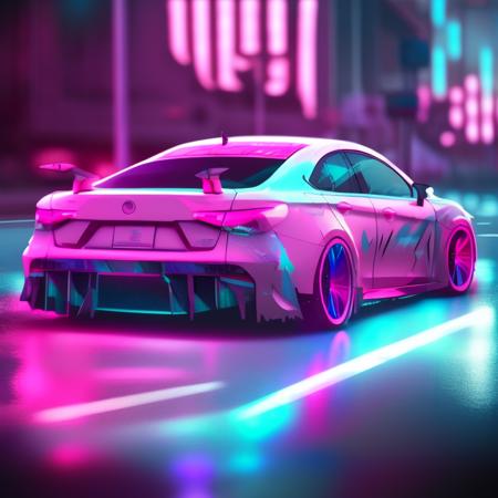 Flonix's Fast but Furios - A Universal Neon Cyber Model of SICK cars and Styles - Model 2.X Embedding