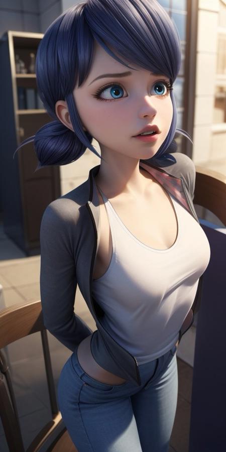 Marinette Dupain-Cheng, Ladybug, Miraculous. Different models and attires.