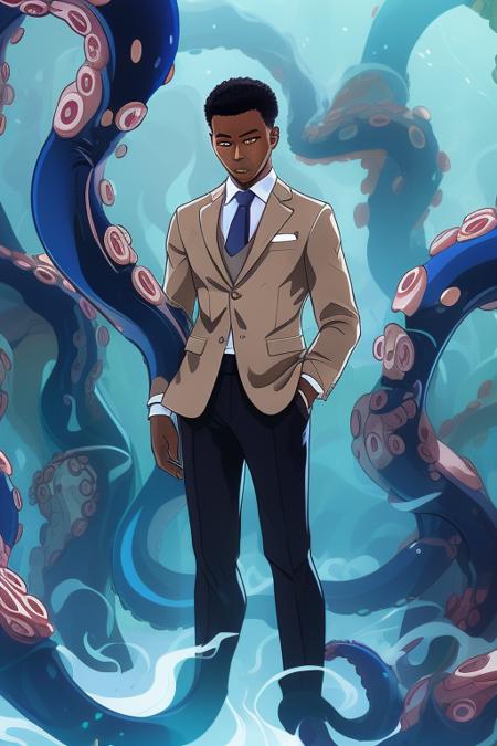 A Cthulhu and tentacle effect - tangbohu 30