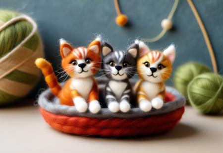 Needle felt Lora XL